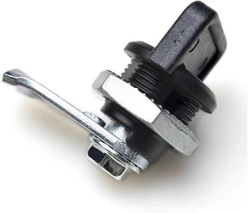 XK204-7BPA Slotted Handle Small Round Lock Small Turn-Tongue Lock Mini Small Lock Cylindrical Plate Lock 1Pcs in Saudi Arabia