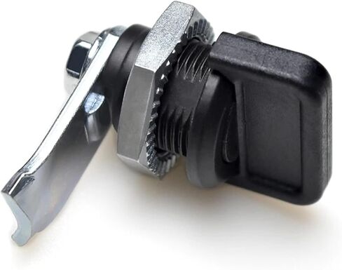 XK204-7BPA Slotted Handle Small Round Lock Small Turn-Tongue Lock Mini Small Lock Cylindrical Plate Lock 1Pcs in Saudi Arabia