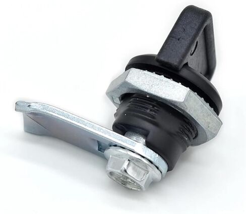 XK204-7BPA Slotted Handle Small Round Lock Small Turn-Tongue Lock Mini Small Lock Cylindrical Plate Lock 1Pcs in Saudi Arabia