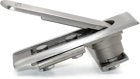 Outdoor Electrical Control Stainless Steel Cabinet Door Handle Lock Mechanical Equipment Handle Lock 1Pcs(Stainless Steel-1) in Saudi Arabia