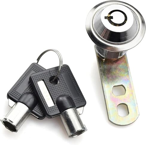 XK201 Zinc Alloy High Security Quarter Turn Trend Double Bit Cabinet Cam Lock for Recydling Bin 1PCS (XK201-40) in Saudi Arabia