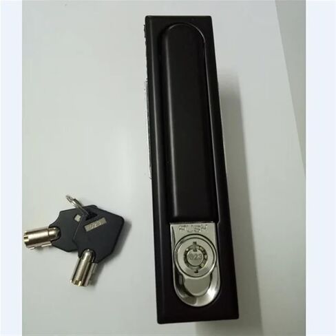 False Opening Plane Lock Power Cabinet Door Lock Distribution Box Cabinet Handle Lock Iron Cabinet Door Lock 1Pcs(818-1-D) in Saudi Arabia