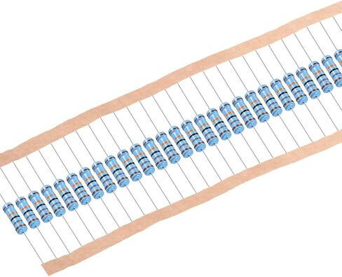 uxcell 30Pcs 180K Ohm Resistor, 1W 1% Tolerance Metal Film Resistors, Lead, 5 Bands for DIY Electronic Projects and Experiments in Saudi Arabia