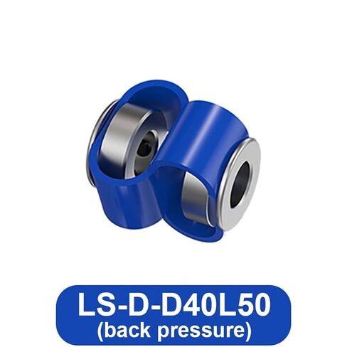 LS-D-D-D40L50 LS D D40L50 8 FONT ENCODER COUPLING DUBLE LOOP زوجين مرن من ألومك الألمنيوم CNC 3D CONSCITION 1PCS (6x8) in Saudi Arabia