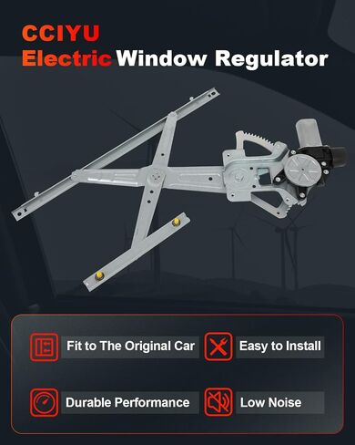 Cciyu الخلفية الخلفية السائق الأيسر الجانبي المنظم استبدال ملاءمة ل 03 04 05 06 ل Mitsubishi Outlandermr573879،389588 منظم النافذة وايت محرك in Kuwait