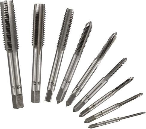 Right Hand Screw Tap Drill Bit Thread Tap for Metal Metric Plug Tap Hand Tap 1Pcs(M3x0.5) in Kuwait