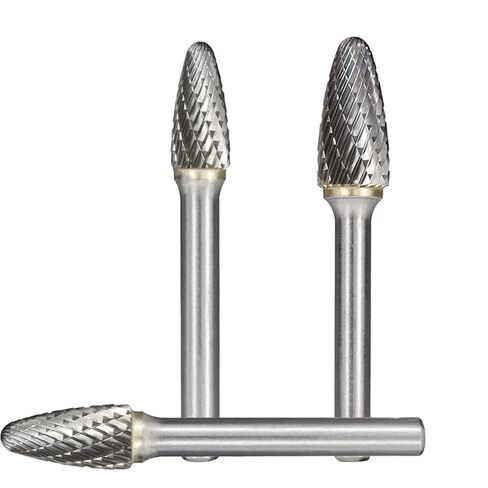 Rotary Files 6mm Shank Double Cut Rotary Burrs F Style Carbide Burrs for Rotary Wood Carving Milling 1Pcs(6mmx12x25) in Saudi Arabia