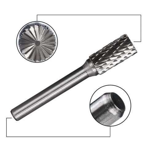 6mm-12mm Carbide Burr Drill Bits for Engraving 6mm Rotary Cutter Rotary File for Metal Hand Tool 8 Pcs/Set in Saudi Arabia