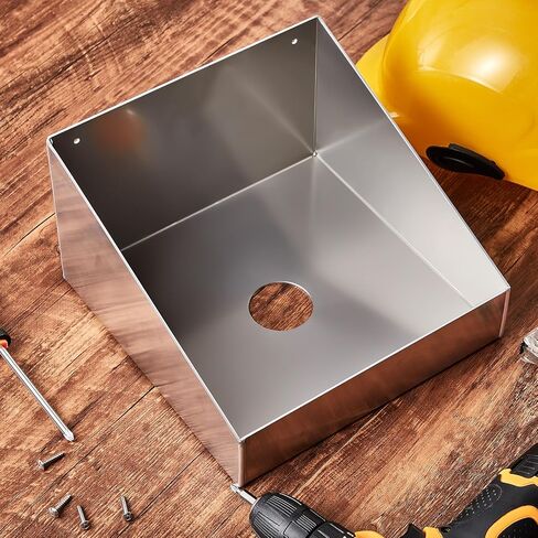 مجموعة Blulu من 2 خرقة في صندوق جدار جبل Mount Aluminium Dispenser Storage Rack منظم لمقطورة السباق المغلقة ، متجر ، تخزين المرآب ، الفضة ، 9.7 'l x 9.7' w x 6 '' h in Saudi Arabia
