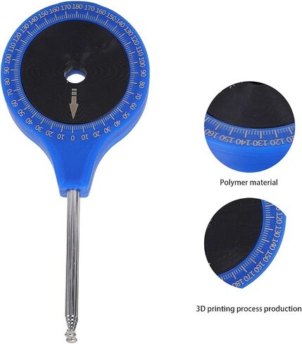 RiToEasysports Road Cycling Knee Angle Measurement Tool, Precise Joint Angle Finder Protractor for Knees Elbow Measurement in Saudi Arabia
