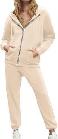 بدلة مسارات للسيدات من قطعتين مع Switshirt & Jogger Pant ، 2025 Fall Trendy Eversive Rathuit Outfit in Saudi Arabia