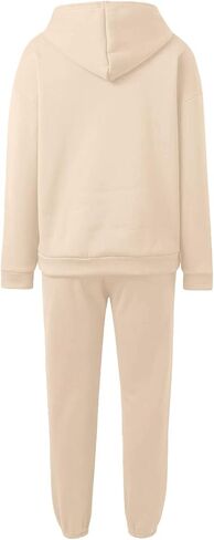 بدلة مسارات للسيدات من قطعتين مع Switshirt & Jogger Pant ، 2025 Fall Trendy Eversive Rathuit Outfit in Saudi Arabia