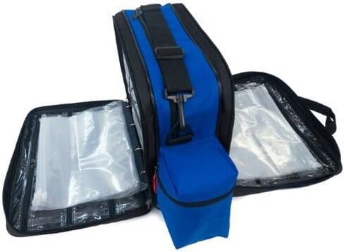 منتجات Hopkins الطبية EZ View Medical Bag ، وخفيفة الوزن ودائم ، وتخزين واسع ، وبناء قوي ، وسهولة الوصول in Kuwait