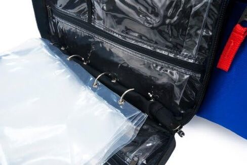منتجات Hopkins الطبية EZ View Medical Bag ، وخفيفة الوزن ودائم ، وتخزين واسع ، وبناء قوي ، وسهولة الوصول in Kuwait
