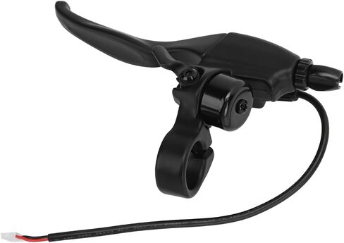 Electric Scooter Brake Lever, Right Hand Universal 3PIN Aluminium Alloy Ergonomic Scooter Brake Handle with Bell for Replacement in Saudi Arabia