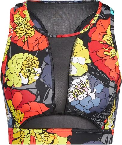 adidas Womens Run Medium-Support Flower Print Bra in Saudi Arabia