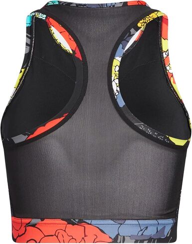 adidas Womens Run Medium-Support Flower Print Bra in Saudi Arabia
