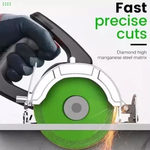 Aramox Glass Cutting Saw Vane/Wing Excellent Circular Grinding Wheel for Tile, with High Efficiency for Glass Cutting, Suitable for Electric Tools, Impact, 2 X Cutting Discs (2PCS) (6PCS) in Saudi Arabia