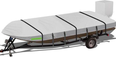 Jon Boat Cover 14ft-16ft ، 800d Oxford Oxford Adlic Oxfor in Saudi Arabia