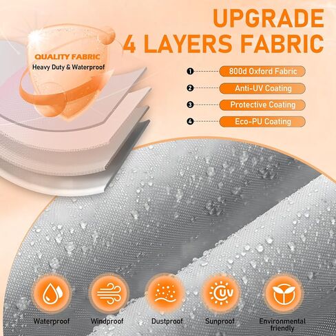 Jon Boat Cover 14ft-16ft ، 800d Oxford Oxford Adlic Oxfor in Saudi Arabia