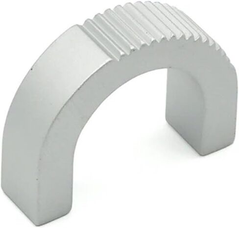 XK622W Semi-Circular Aluminum Handle Light Type Small Handle Kitchen Cabinet Door Handles 1Pcs(XK622-4UW) in Saudi Arabia