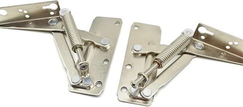 XK592-1 Symmetrical Spring Hinge 90-Degree Folding Hinge Spring Support Cabinet Upper Flap Hinge 1Pcs(Right Side) in Saudi Arabia