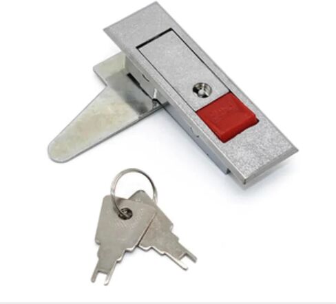 Istribution Box Meter Box Fire Cabinet Lock XJJ-MS603 Communication Cabinet Equipment Control Cabinet Door Lock 1Pcs(White with Key) in Saudi Arabia