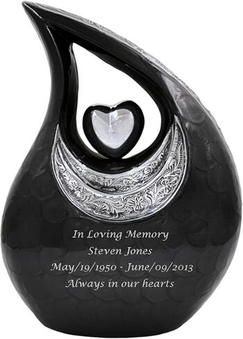 Cremation Urn (Blue, Medium) in Saudi Arabia