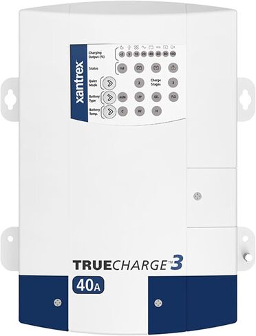 Xantrex 804-1240-10 TruechArge3 Multivage Charger-12V/40a ، Hardwire ، 3-Bank in Saudi Arabia