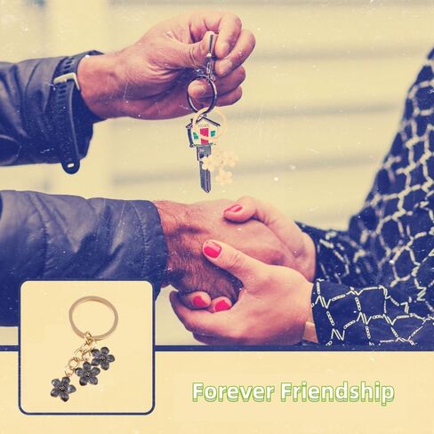 Flower Keychain, Flower Charms,Fashion Key Chains, Cute Keyring, Keychain Accessories in Kuwait