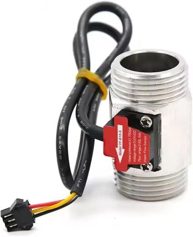 1inch Stainless Steel Water Flow Sensor Flowmeter 1.75MPa DC3.5~24V NPN Hall Turbine Flow Switch Sensor in Saudi Arabia