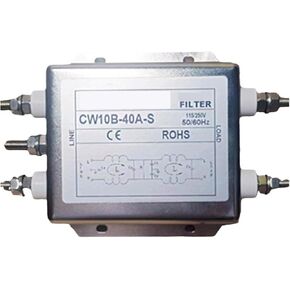 Single-Phase 220V line Filter Purifier CW10B-60A80A-S Bolt high Current Harmonic Interference 50A(80A) in Saudi Arabia