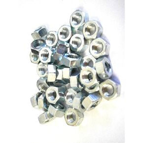 New Pack of M6 Hex Machine Screw Nut Steel Zinc Lot of 100#1749 Multi-Purpose Comprehensive Hardware Fastener Assortment Kit WnyNEH05423 in Saudi Arabia