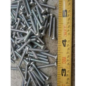 New Pack of Plastite Screws #4 x 3/4" Long Phillips Pan Head Steel Zinc Lot of 88#6074 Multi-Purpose Comprehensive Hardware Fastener Assortment Kit WnyNEH04755 in Saudi Arabia
