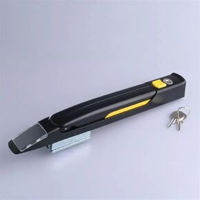 MS867 Connecting Rod Cabinet Lock Network Base Station Linkage Lock Handle 1Pcs(Black) in Kuwait