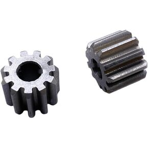 Pinion Hardware for Mechanical Rotation 2pcs 1M 11/12/15/17/18/23/25 Teeth 5MM Hole Diameter Stainless Steel Spur Gear(17 Teeth) in Saudi Arabia
