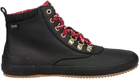 Keds Women's Scout Boot Rain, Black, 8 in Saudi Arabia