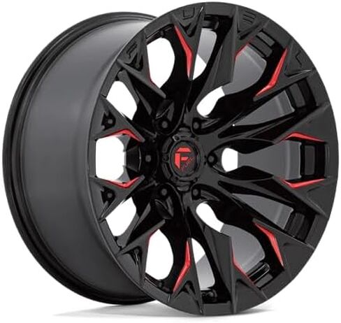 D823 20x10 8x180 G-BLK Mill C-Red -18mm ما بعد البيع حافة in Saudi Arabia