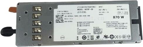 1pc لـ R710 T610 A870P-00 7NVX8 YFG1C VT6G4 0VT6G4 870W مزود الطاقة in Saudi Arabia