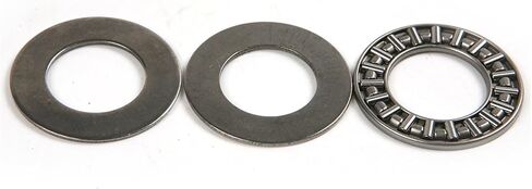 1Pcs Bearing Steel Miniature Thrust Needle Roller Bearings ID 15/17mm Ultra Thin Thrust Ball Bearing AXK1528+2AS /AXK1730+2AS(15mm) in Saudi Arabia