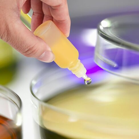 6 Pcs 15 ML Dropper Bottles, Squeezable Liquid Dropper Bottles Dispenser, Empty Squeeze Bottle for Lab Home in Saudi Arabia