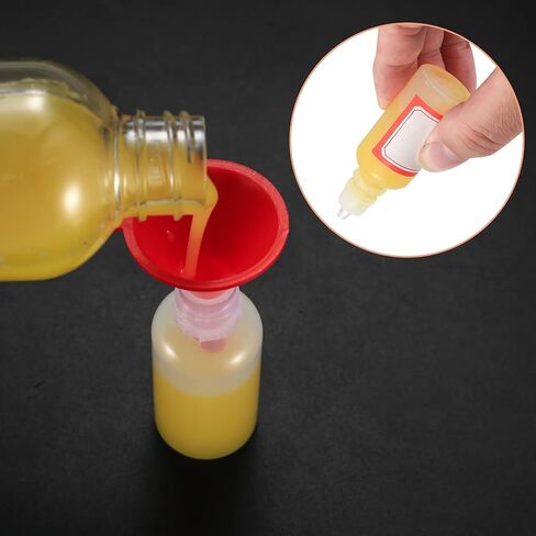 6 Pcs 15 ML Dropper Bottles, Squeezable Liquid Dropper Bottles Dispenser, Empty Squeeze Bottle for Lab Home in Saudi Arabia
