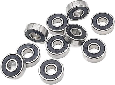 10PCS 608RS 8X22X7 mm Bearing ABEC-7 Skateboard Scooter 608 2RS Ball Bearing Miniature Skate Roller 608-2RS 608 RS Bearings in Saudi Arabia