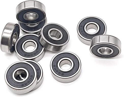 10PCS 608RS 8X22X7 mm Bearing ABEC-7 Skateboard Scooter 608 2RS Ball Bearing Miniature Skate Roller 608-2RS 608 RS Bearings in Saudi Arabia