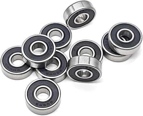 10PCS 608RS 8X22X7 mm Bearing ABEC-7 Skateboard Scooter 608 2RS Ball Bearing Miniature Skate Roller 608-2RS 608 RS Bearings in Saudi Arabia