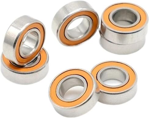 SMR126 2RS CB 6x12x4 MM (2PCS) Fishing Reel Stainless Steel Hybrid Ceramic Ball Bearing ABEC-7 LD SMR126 2RS CB in Saudi Arabia