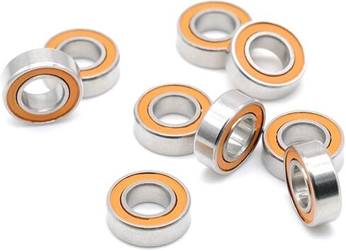 SMR126 2RS CB 6x12x4 MM (2PCS) Fishing Reel Stainless Steel Hybrid Ceramic Ball Bearing ABEC-7 LD SMR126 2RS CB in Saudi Arabia