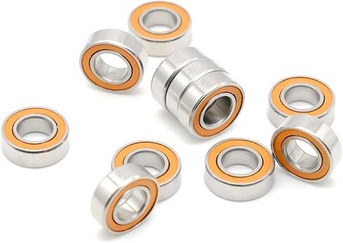 SMR126 2RS CB 6x12x4 MM (2PCS) Fishing Reel Stainless Steel Hybrid Ceramic Ball Bearing ABEC-7 LD SMR126 2RS CB in Saudi Arabia