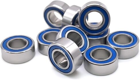 MR105RS 5X10X4 Mm Bearing Miniature RC Motor MR105-2RS Ball Bearings MR105 RS 2RS Blue Sealed 5PCS in Saudi Arabia