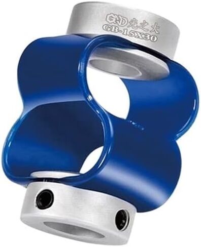 مفاصل عالمية توصيل عمود اقتران مادة الألومنيوم D25 L56 TPU 8 خطوط تشفير مقرنة مرنة لمحرك المؤازرة لتوصيل السيارات النموذجية ، والسفن النموذجية ، والروبوتات ، وآخر (القطر الداخلي: 15x15) in Kuwait